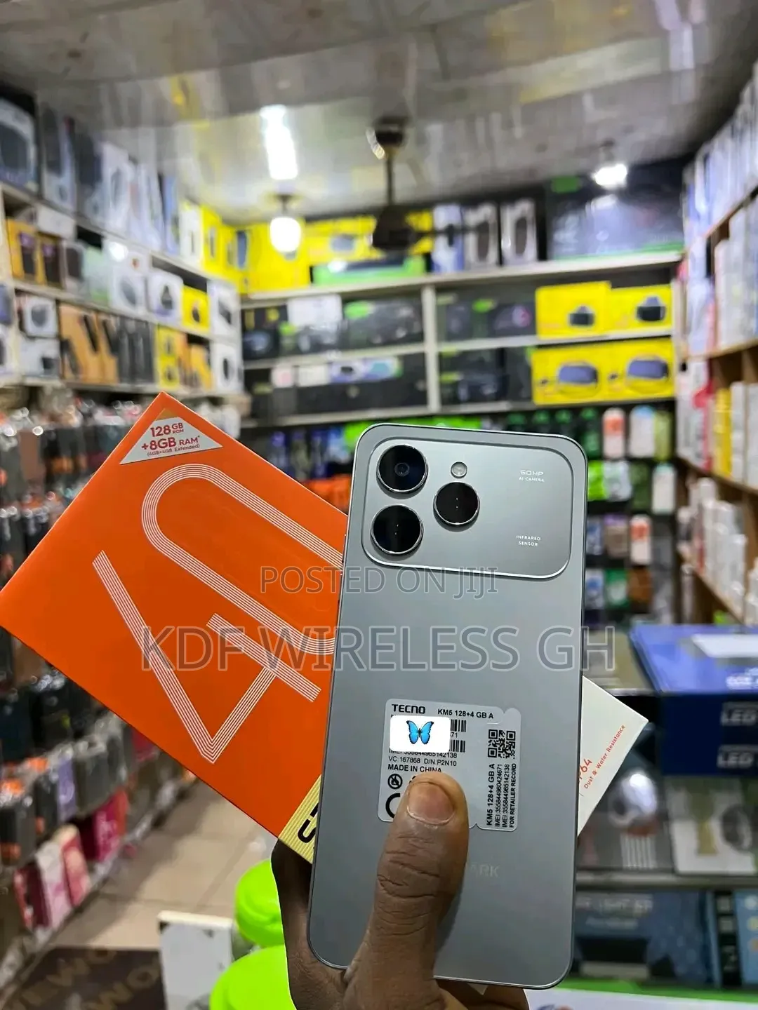 New Tecno Spark 40 128 GB Gray