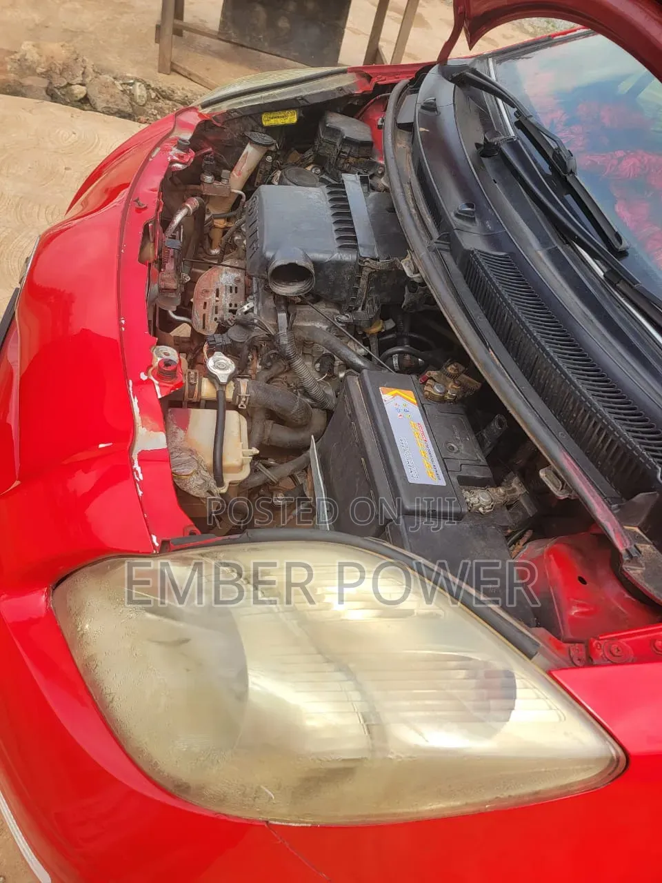 Toyota Vitz 2010 Red