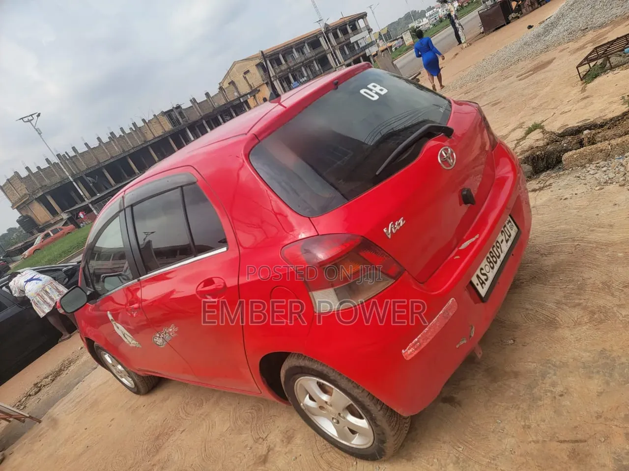 Toyota Vitz 2010 Red