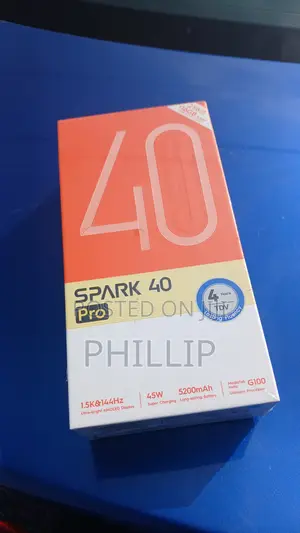 New Tecno Spark 40 Pro 256 GB Blue