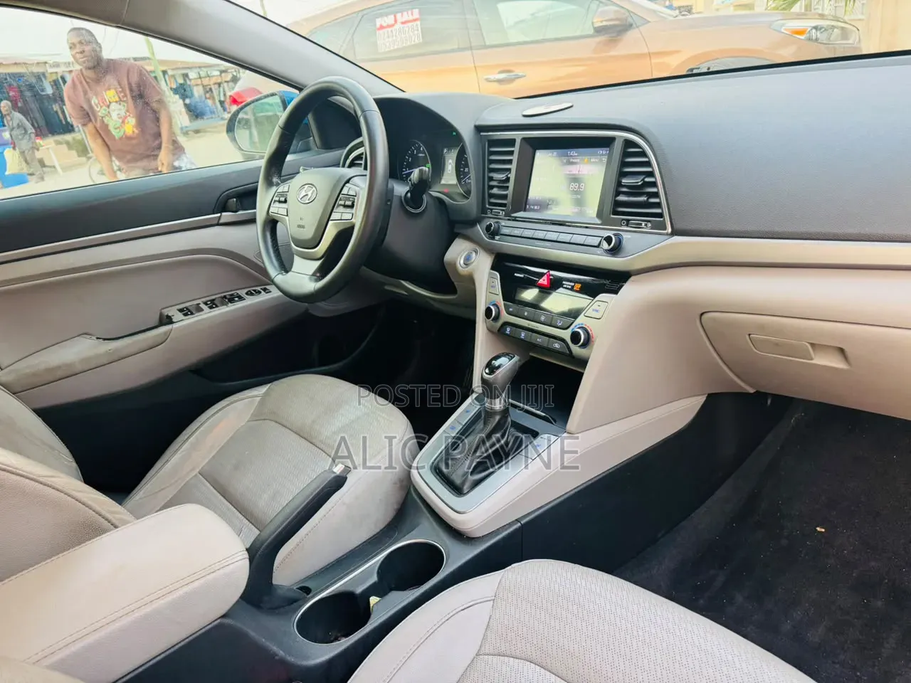 Hyundai Elantra 2017 Blue