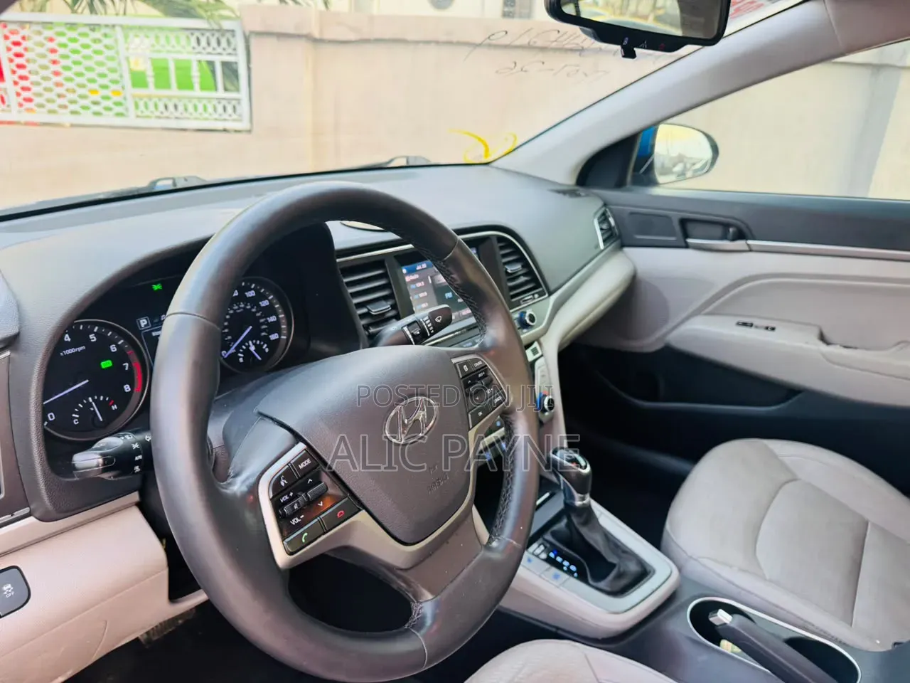 Hyundai Elantra 2017 Blue
