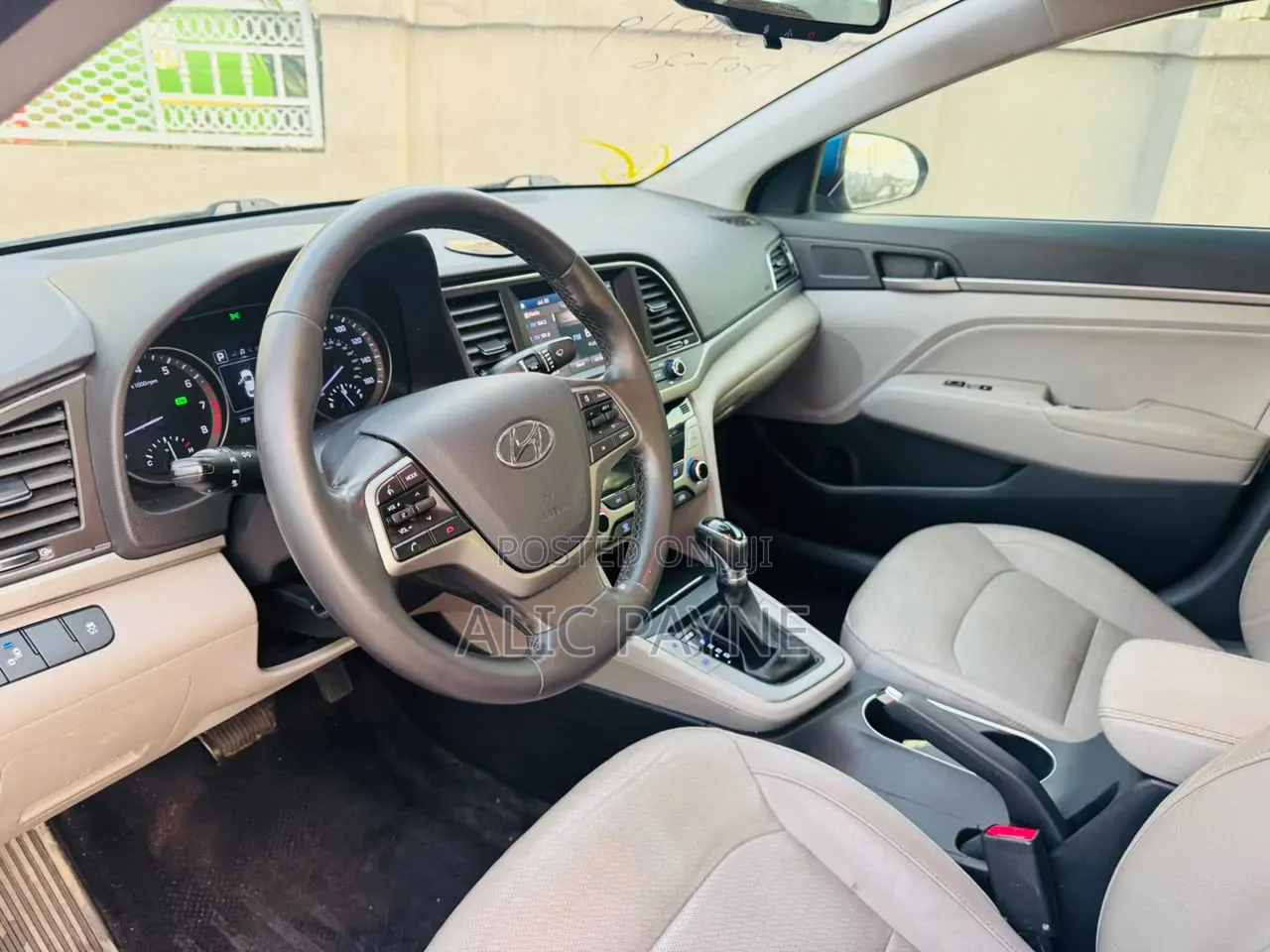 Hyundai Elantra 2017 Blue