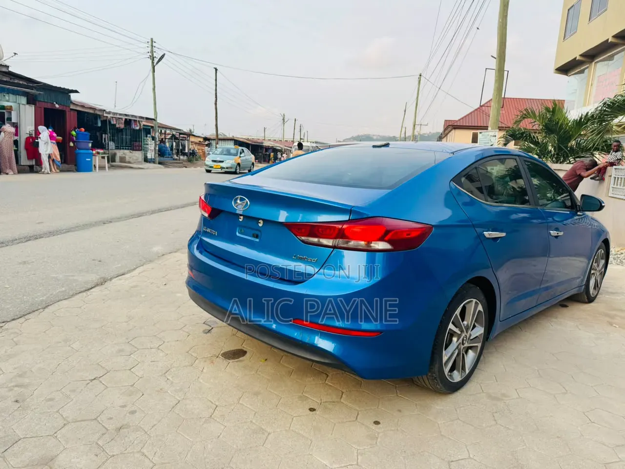 Hyundai Elantra 2017 Blue