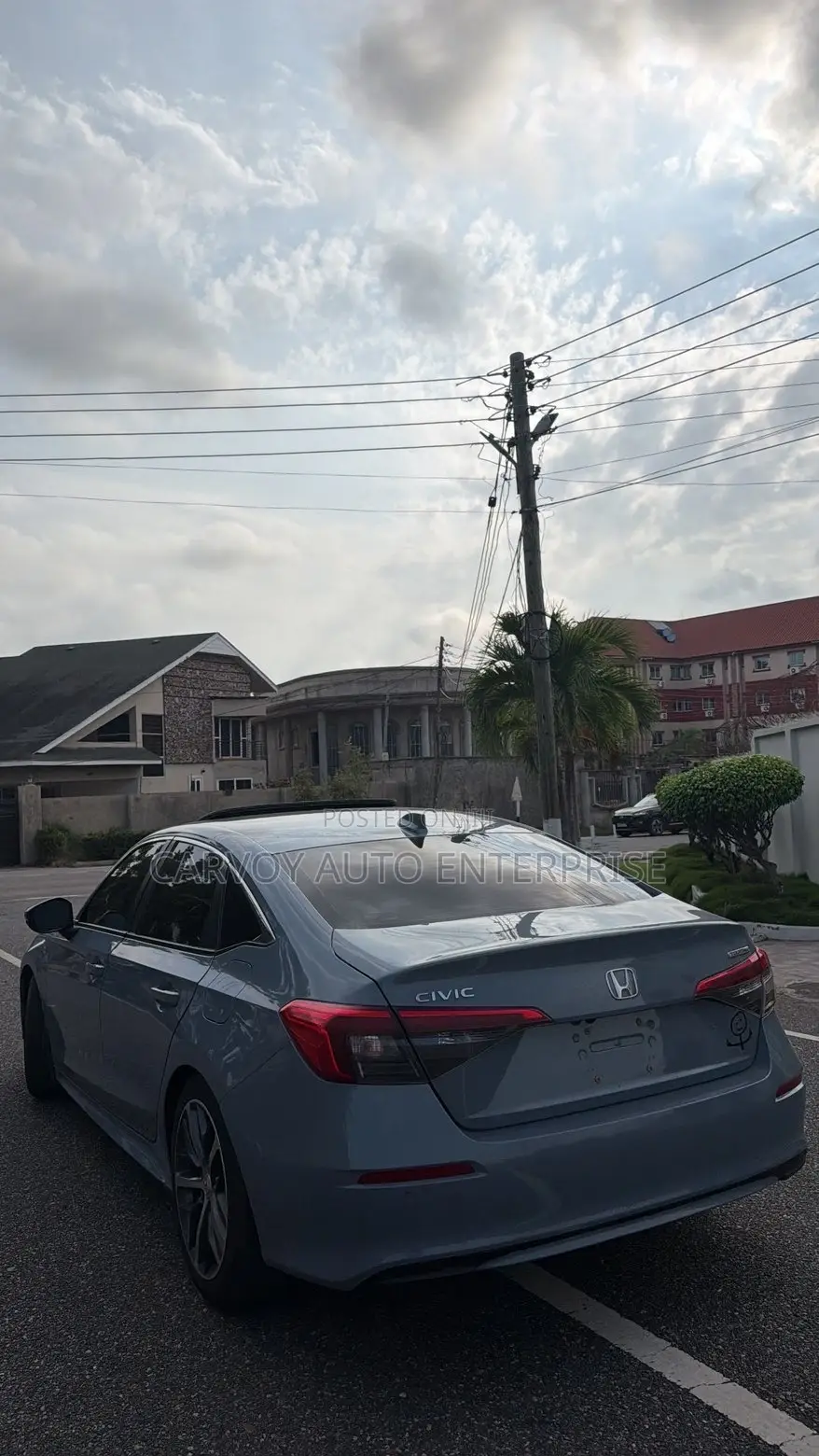 Honda Civic Touring 2022 Blue