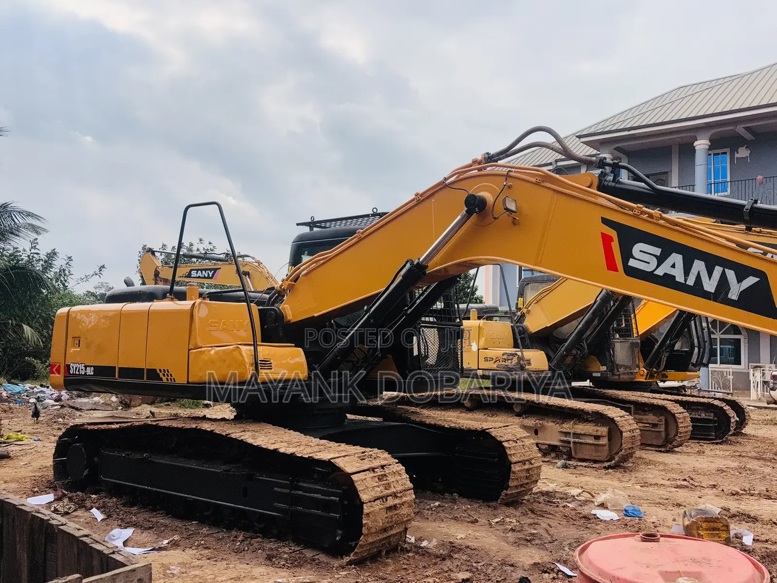 Sany 215 Excavator