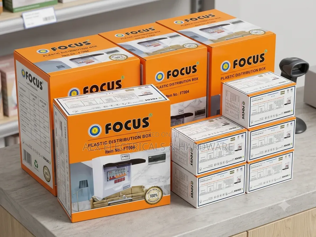 FOCUS Plastic Distribution Box FT004 – Consumer Unit