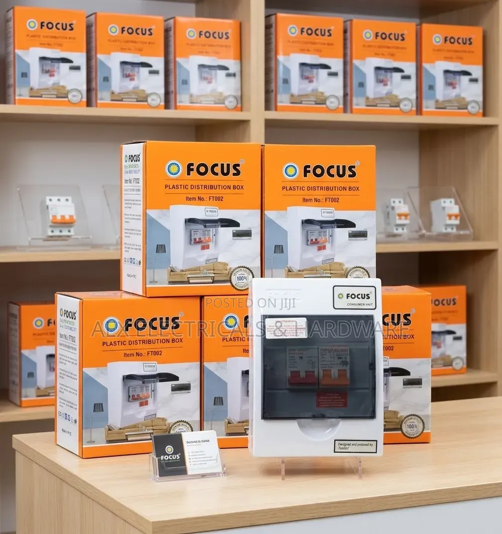 FOCUS Plastic Distribution Box FT002 – Consumer Unit