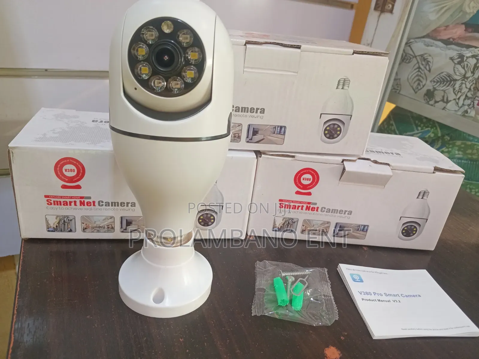 V380 Wifi Camera Bulb