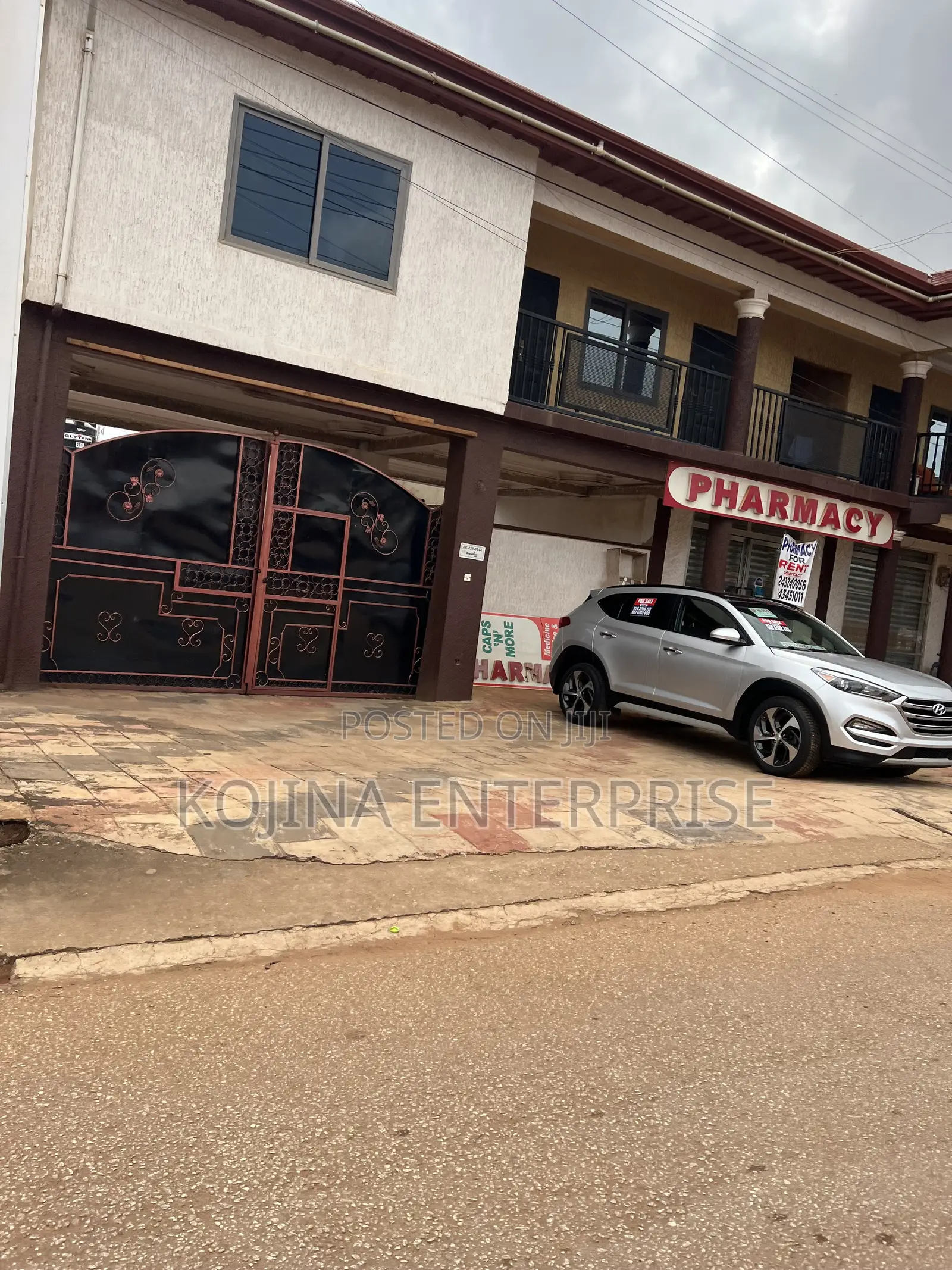 Roadside Double Shop for Rent – Ideal for a Pharmacy