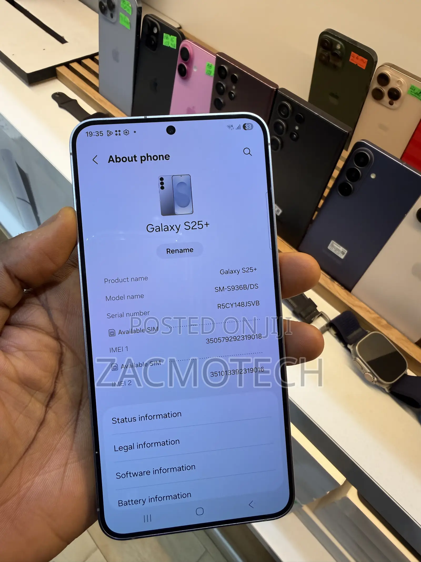 Samsung Galaxy S25+ 256 GB Silver