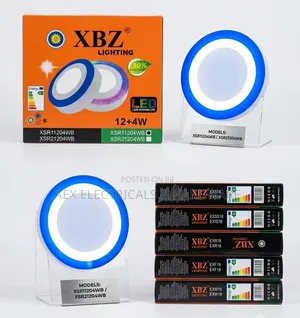 XBZ LED Panel Light 12+4W Round White Blue Ceiling Light