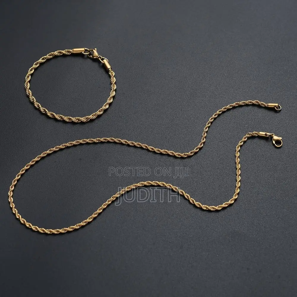 Men’s Necklace and Bracelet