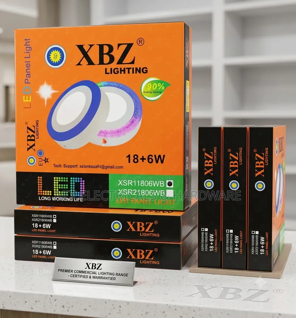 XBZ LED Panel Light 18+6W Round White Blue Ceiling Light