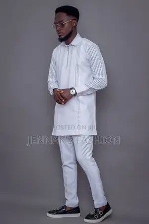 All White Mens Kaftans Available