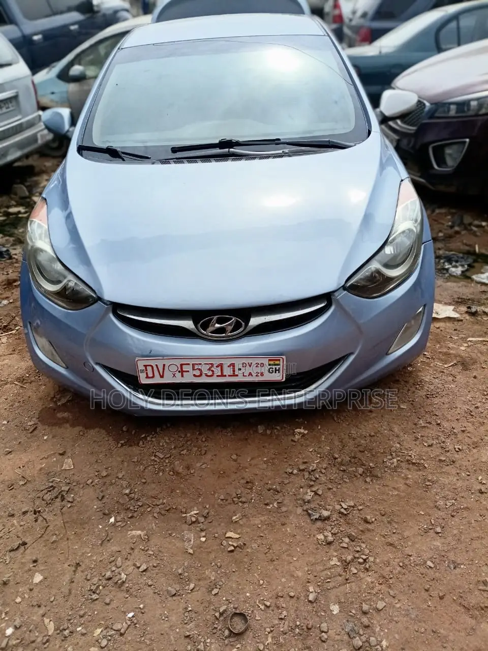 Hyundai Elantra GLS Automatic 2012 Blue