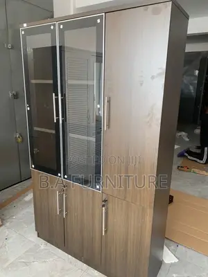 Bookshelf- 3 Doors ( Wooden)
