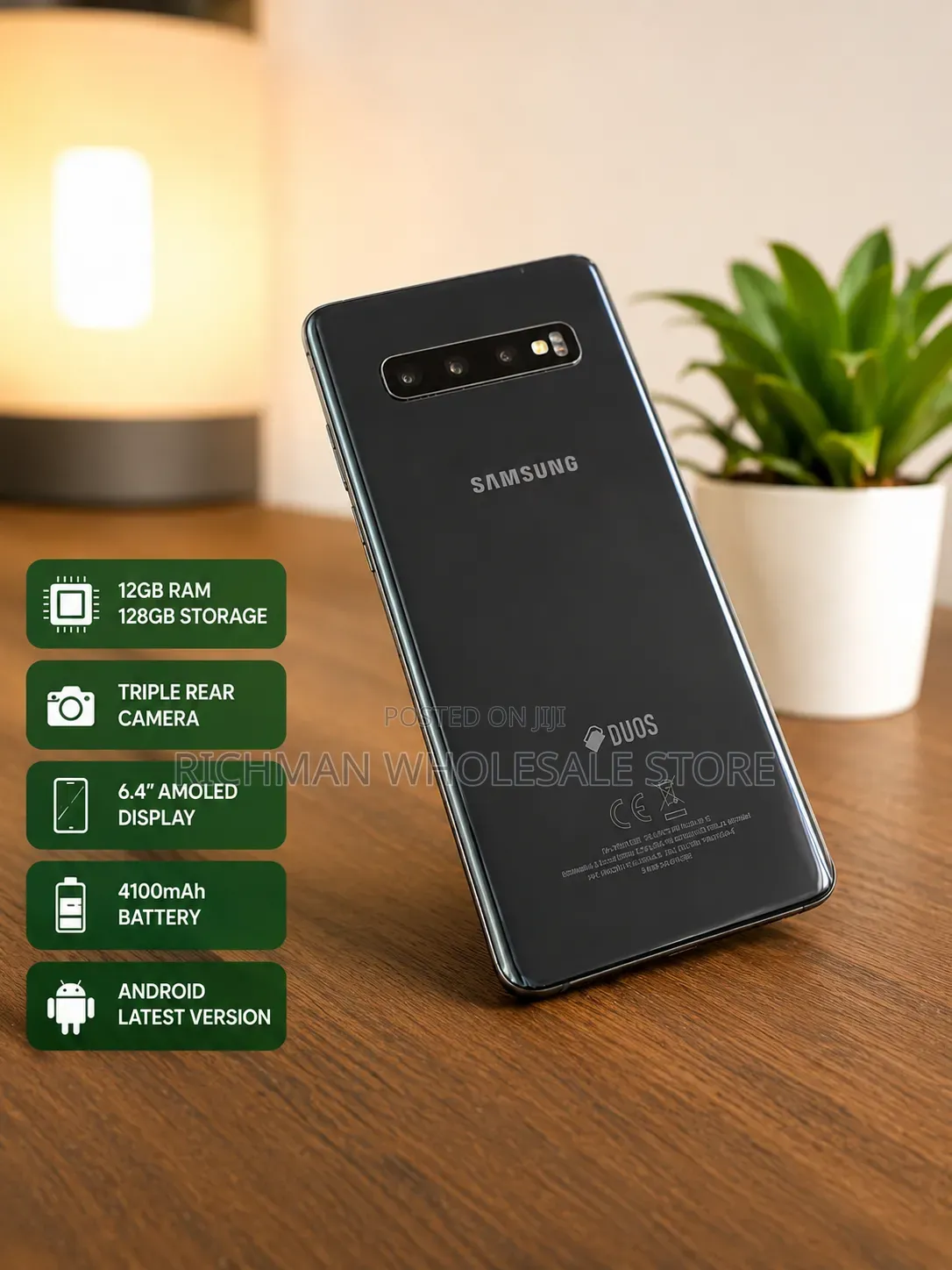 Samsung Galaxy S10 128 GB Black