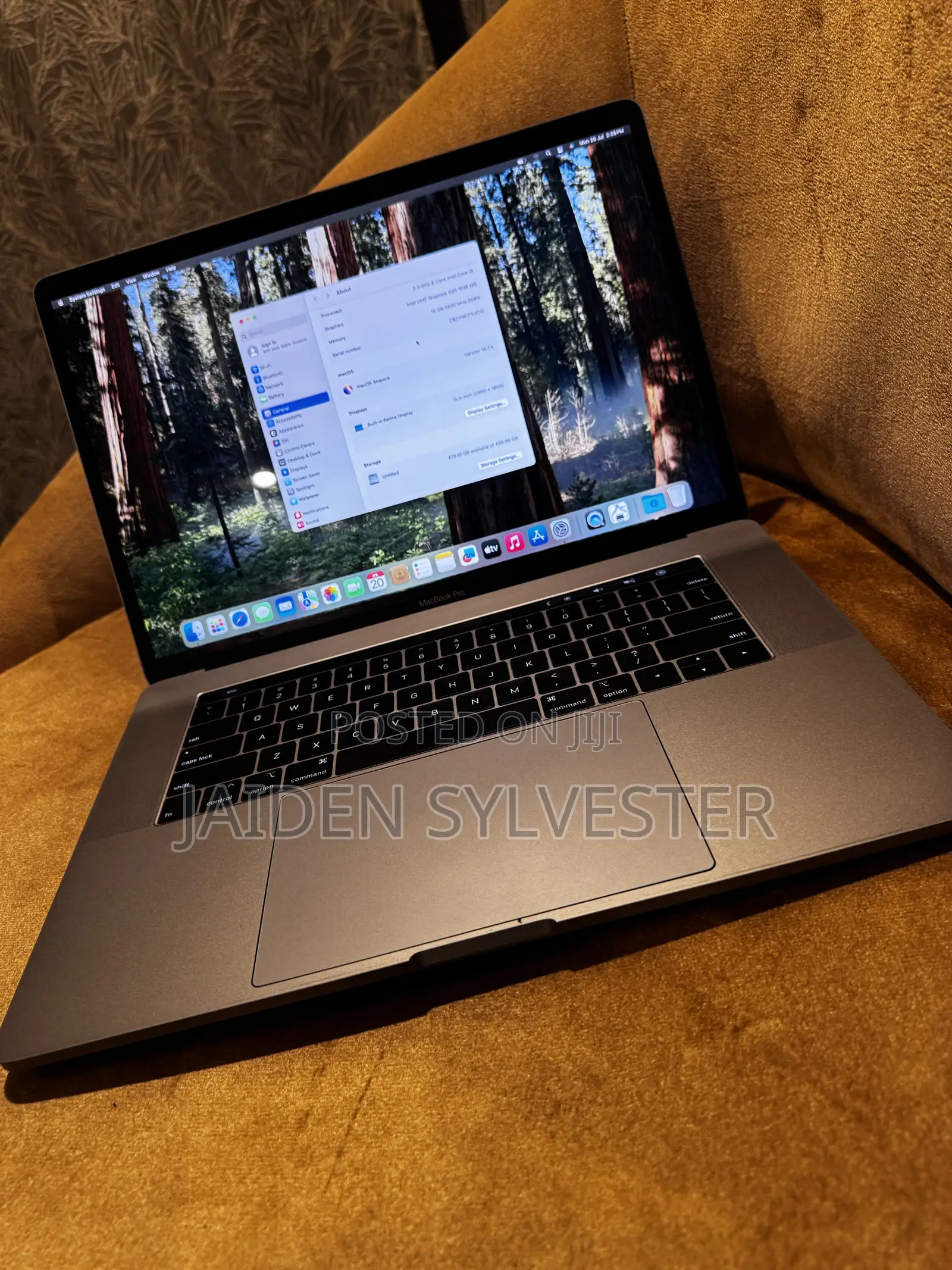 Laptop Apple MacBook 2019 16GB Intel Core i9 SSD 512GB