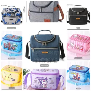 Ladies Hand Bag and Children School Bags and Lunch Bag