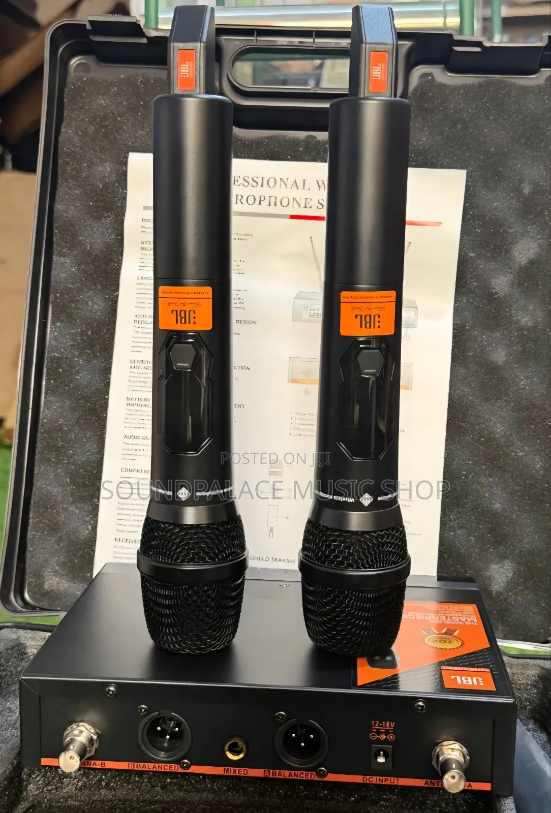 JBL URX9900 Professional 2in1 UHF Wireless Microphone