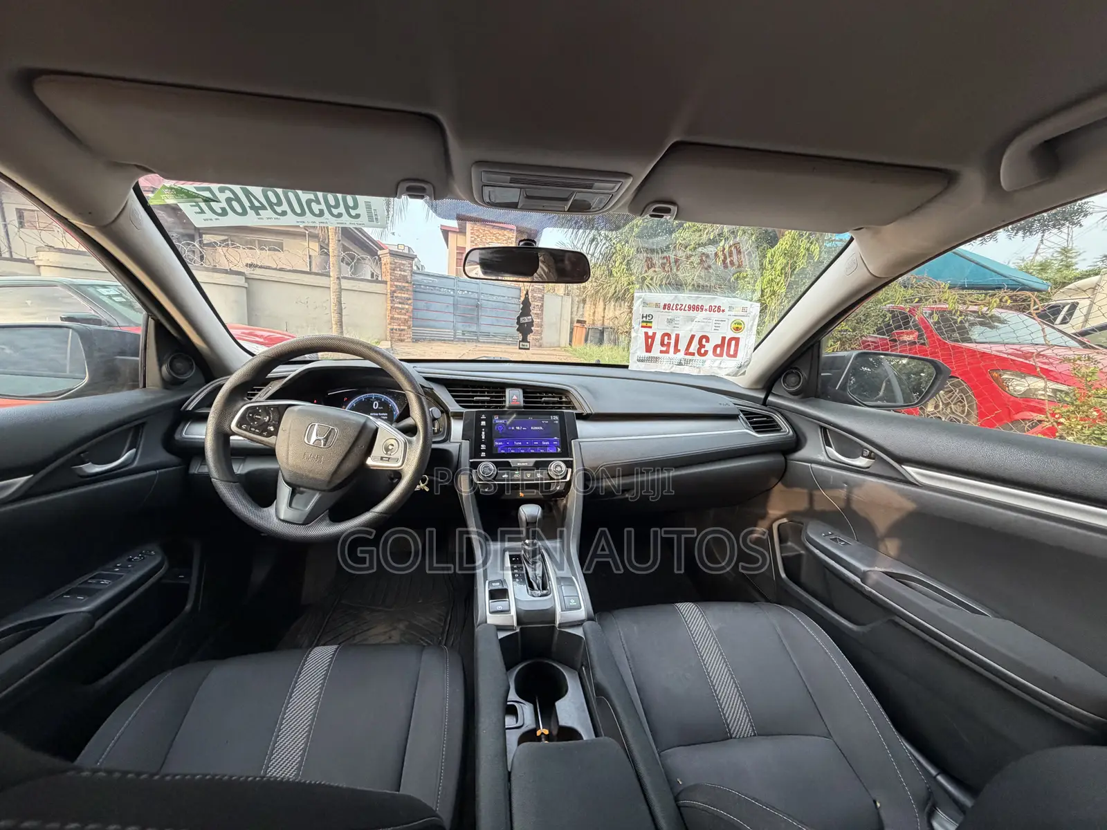 Honda Civic LX 4dr Sedan (2.0L 4cyl) 2016 Black