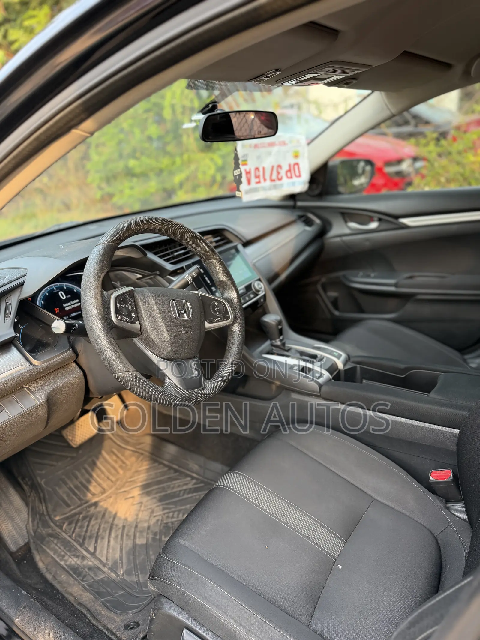 Honda Civic LX 4dr Sedan (2.0L 4cyl) 2016 Black