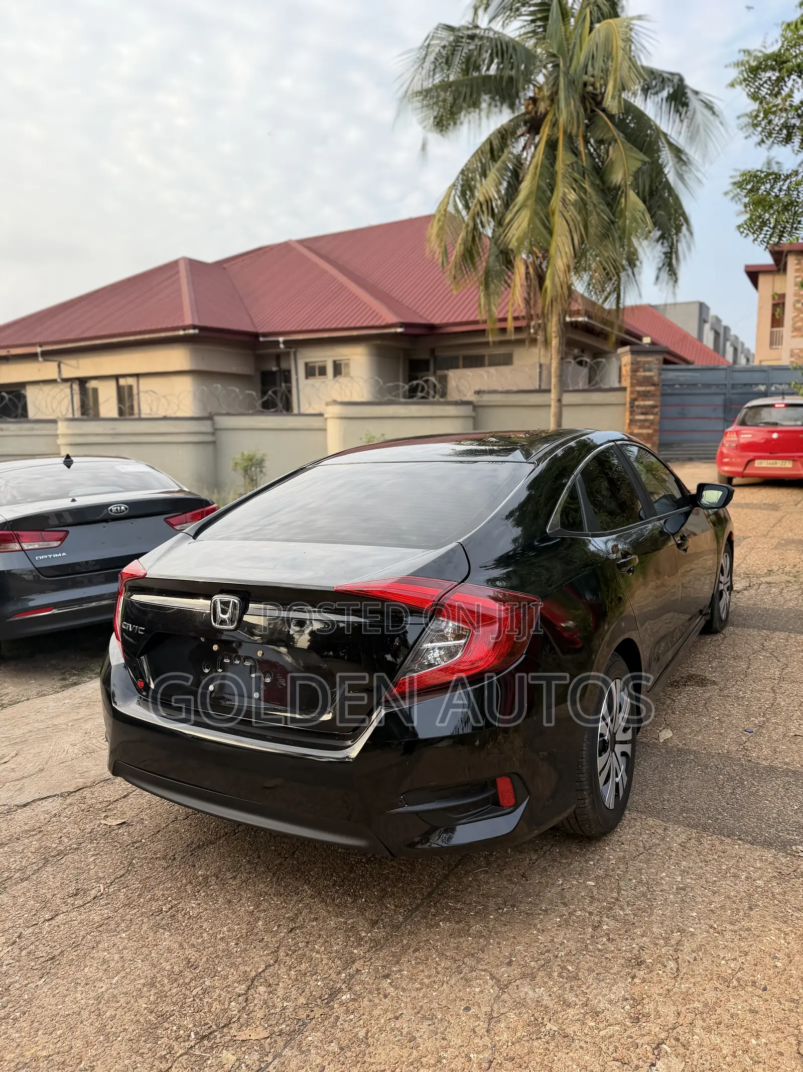 Honda Civic LX 4dr Sedan (2.0L 4cyl) 2016 Black