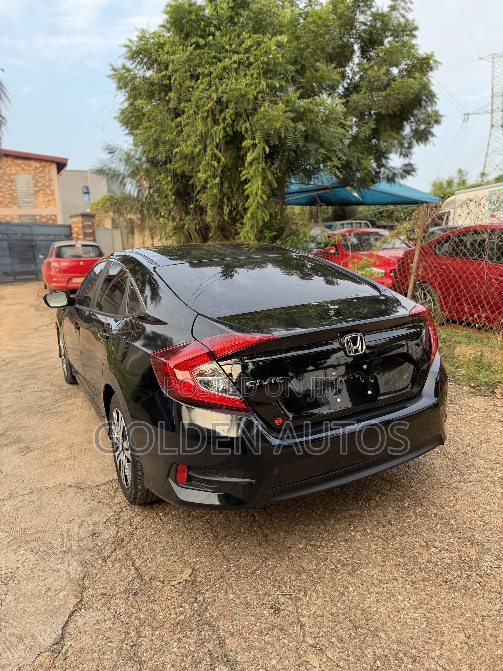 Honda Civic LX 4dr Sedan (2.0L 4cyl) 2016 Black