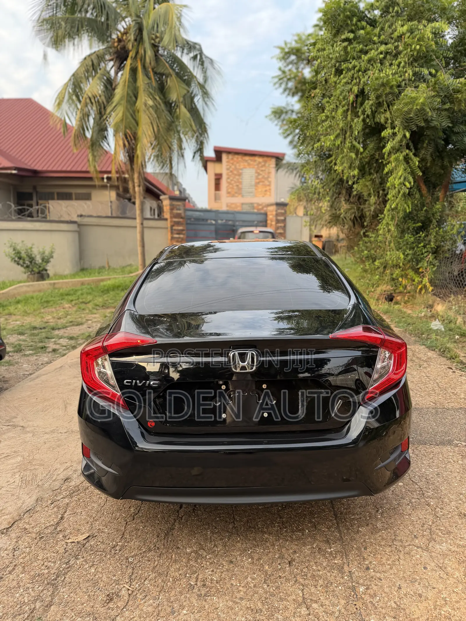 Honda Civic LX 4dr Sedan (2.0L 4cyl) 2016 Black