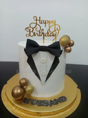 Budget Friendly Suit Cake