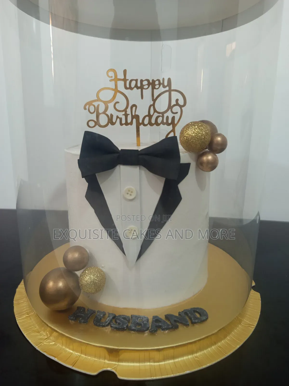 Budget Friendly Suit Cake