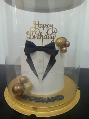 Budget Friendly Suit Cake