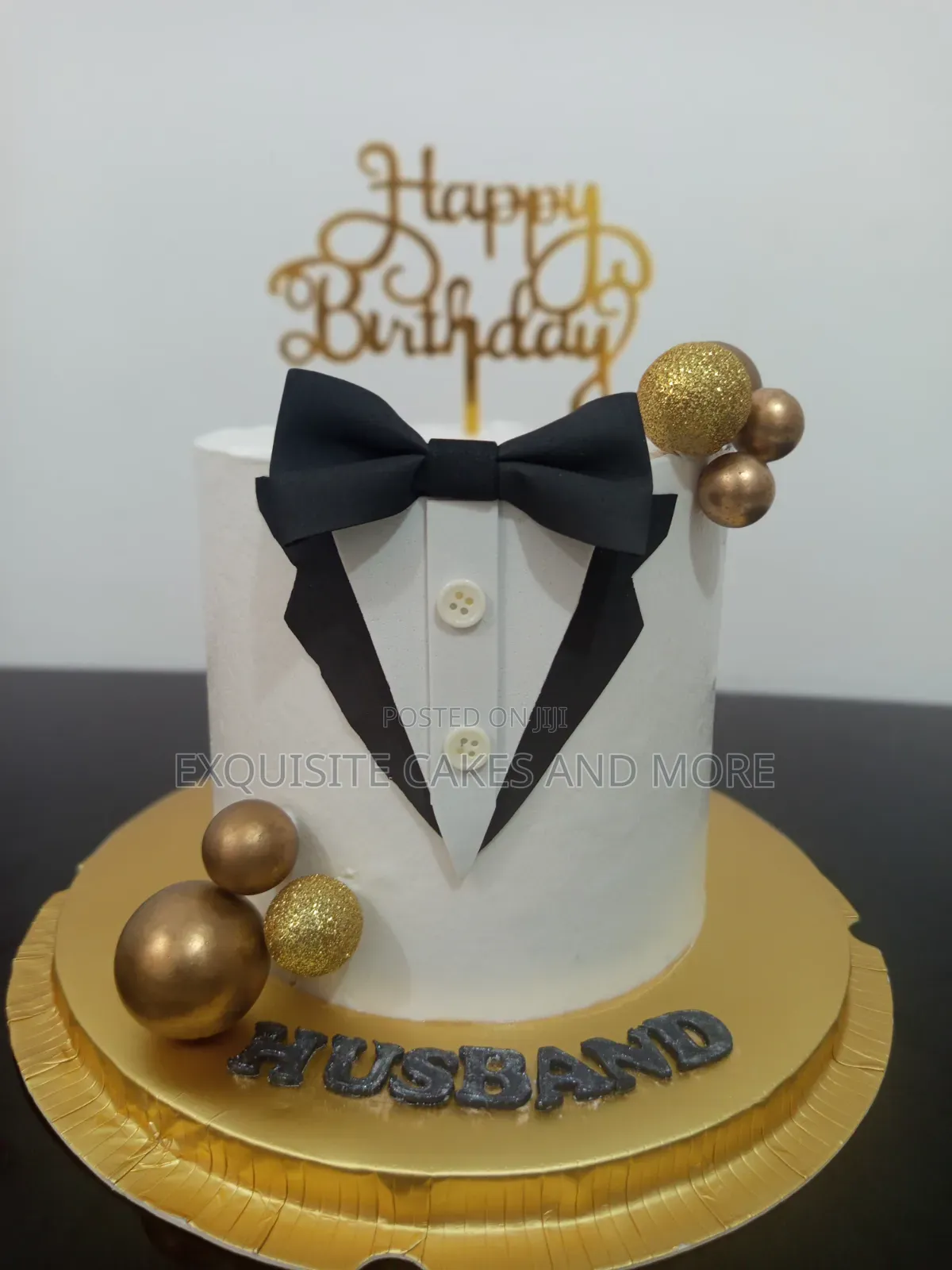 Budget Friendly Suit Cake