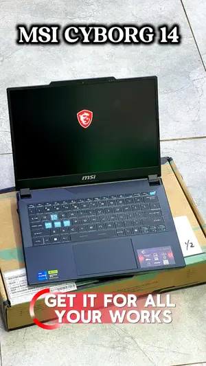 New Laptop MSI Cyborg 14 16GB Intel Core i5 SSD 512GB