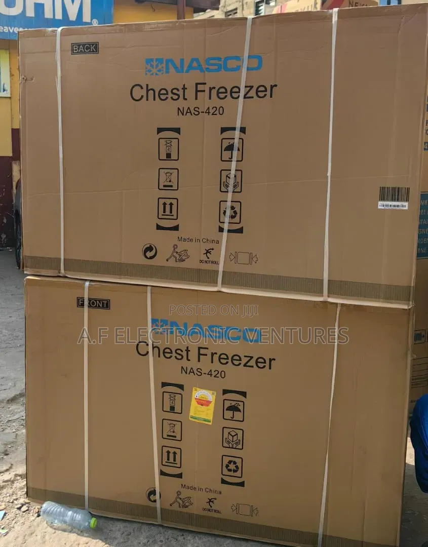Nasco 380-Litres Chest Freezer (Nas-420)