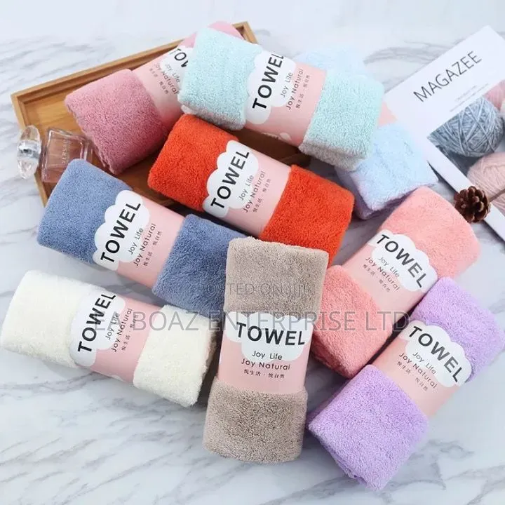 5pcs High Quality Microfiber Kitchen, Bath, Face Towel 100% Cotton