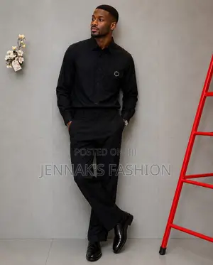 All Black Men’s Top Bottom