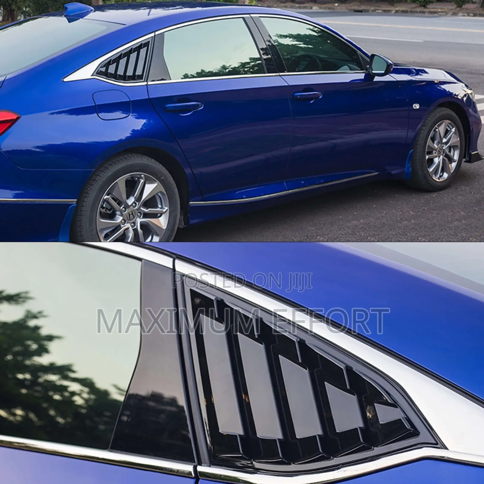 New Honda Accord Back Window Glass Louvre Moulding 2018-2022 Model