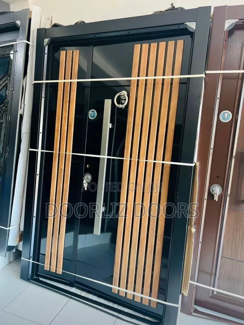Turkish Double Locks Security Door/ One and Half