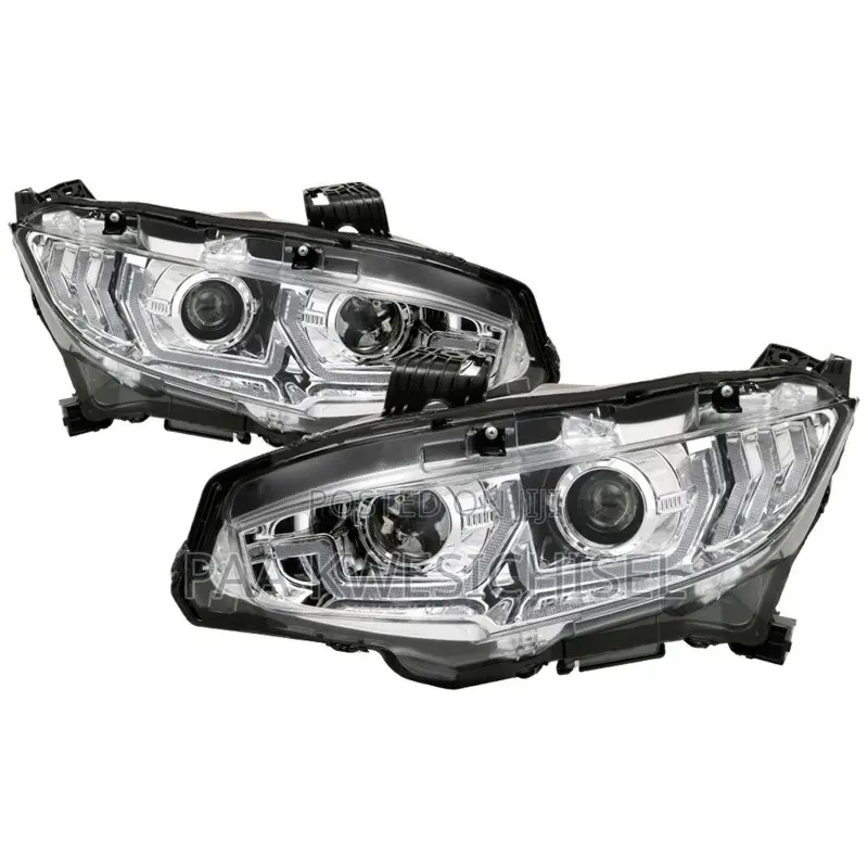 Honda Civic 2016 2017 2018 Headlights Pair