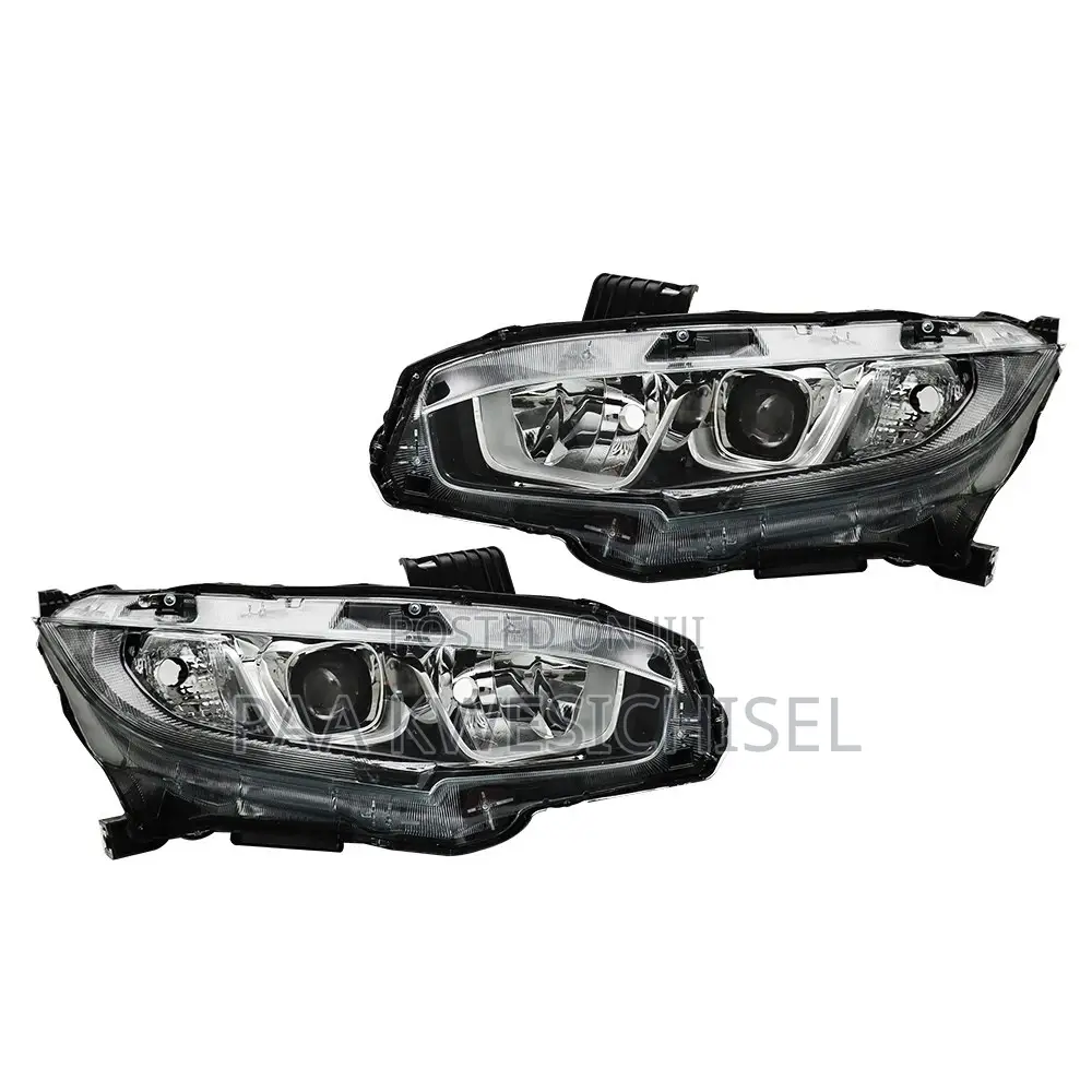 Honda Civic 2016 2017 2018 Headlights Pair