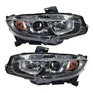 Honda Civic 2016 2017 2018 Headlights Pair