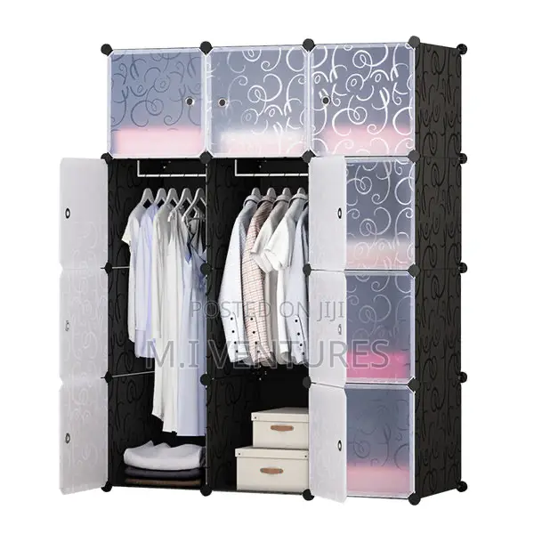 12 Cube Plastic Wardrobe