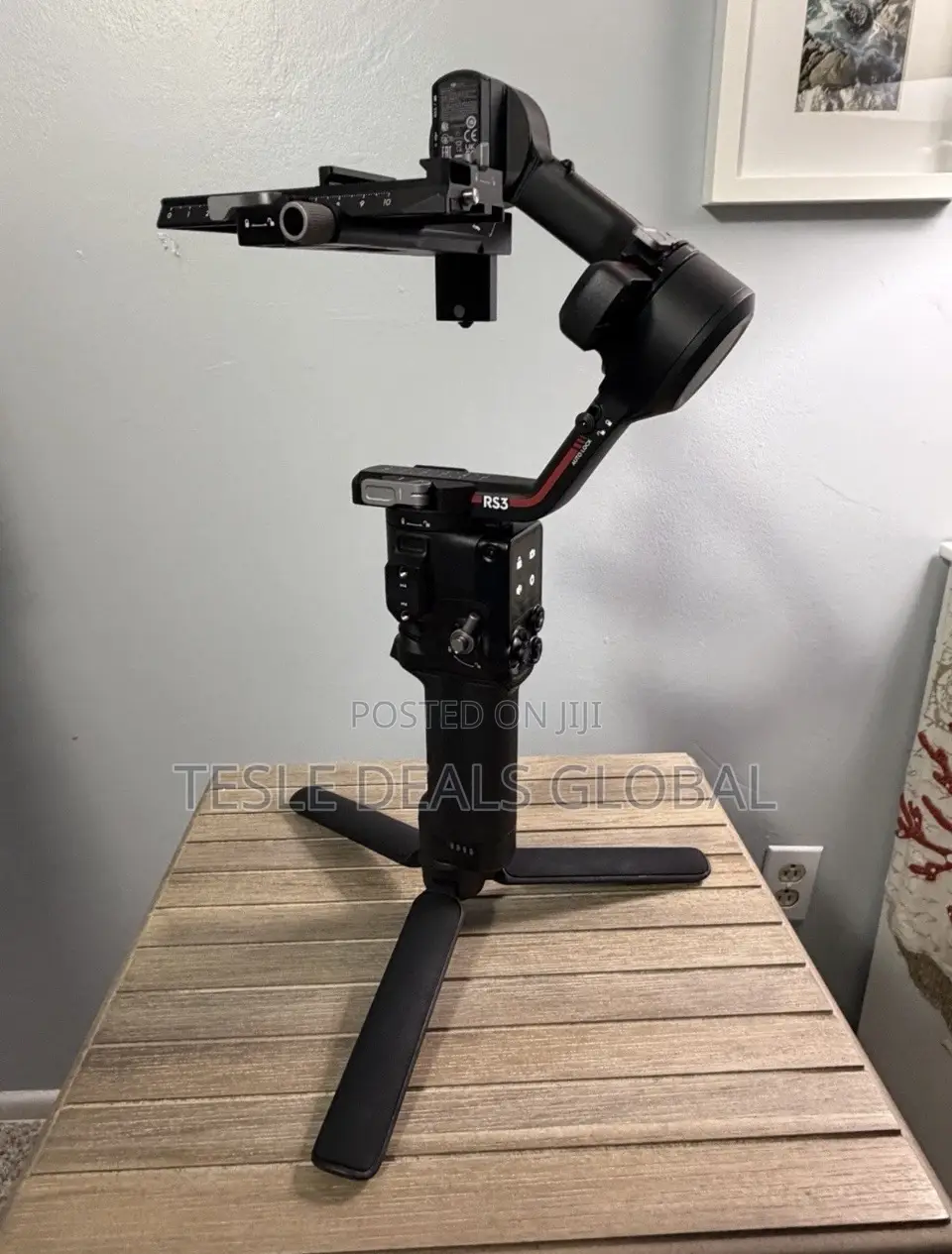 DJI Ronin RS 3 Gimbal Stabilizer for DSLR Camera Black Automated Axis