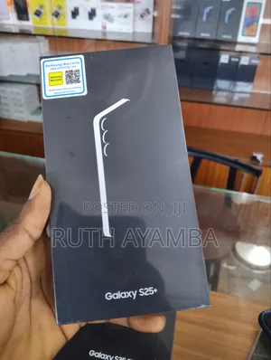 New Samsung Galaxy S25+ 256 GB Black