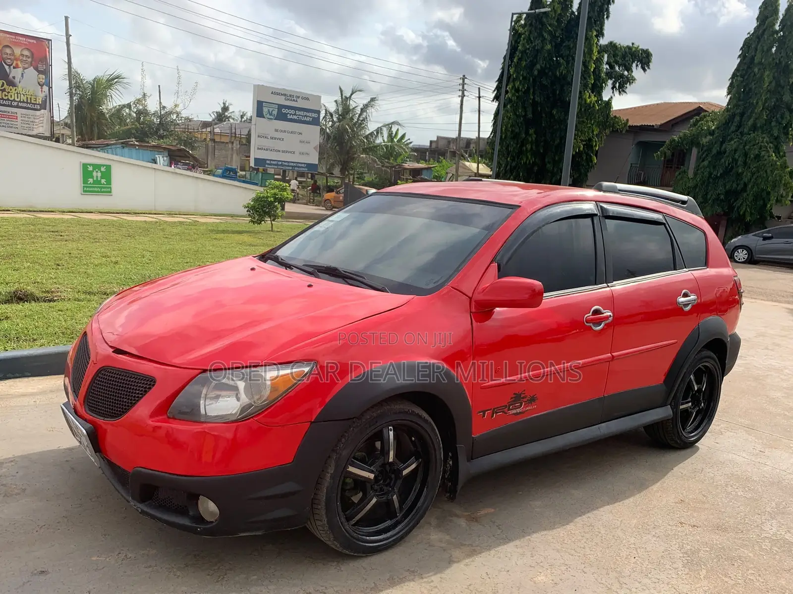 Pontiac Vibe 2007 Red