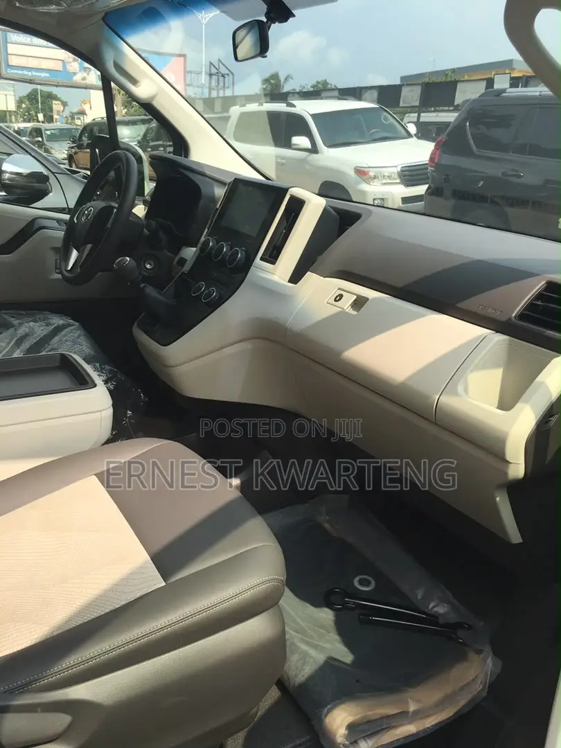 New Toyota HiAce 2025 White
