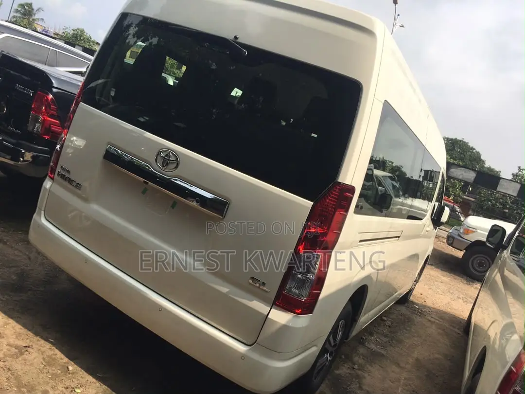 New Toyota HiAce 2025 White
