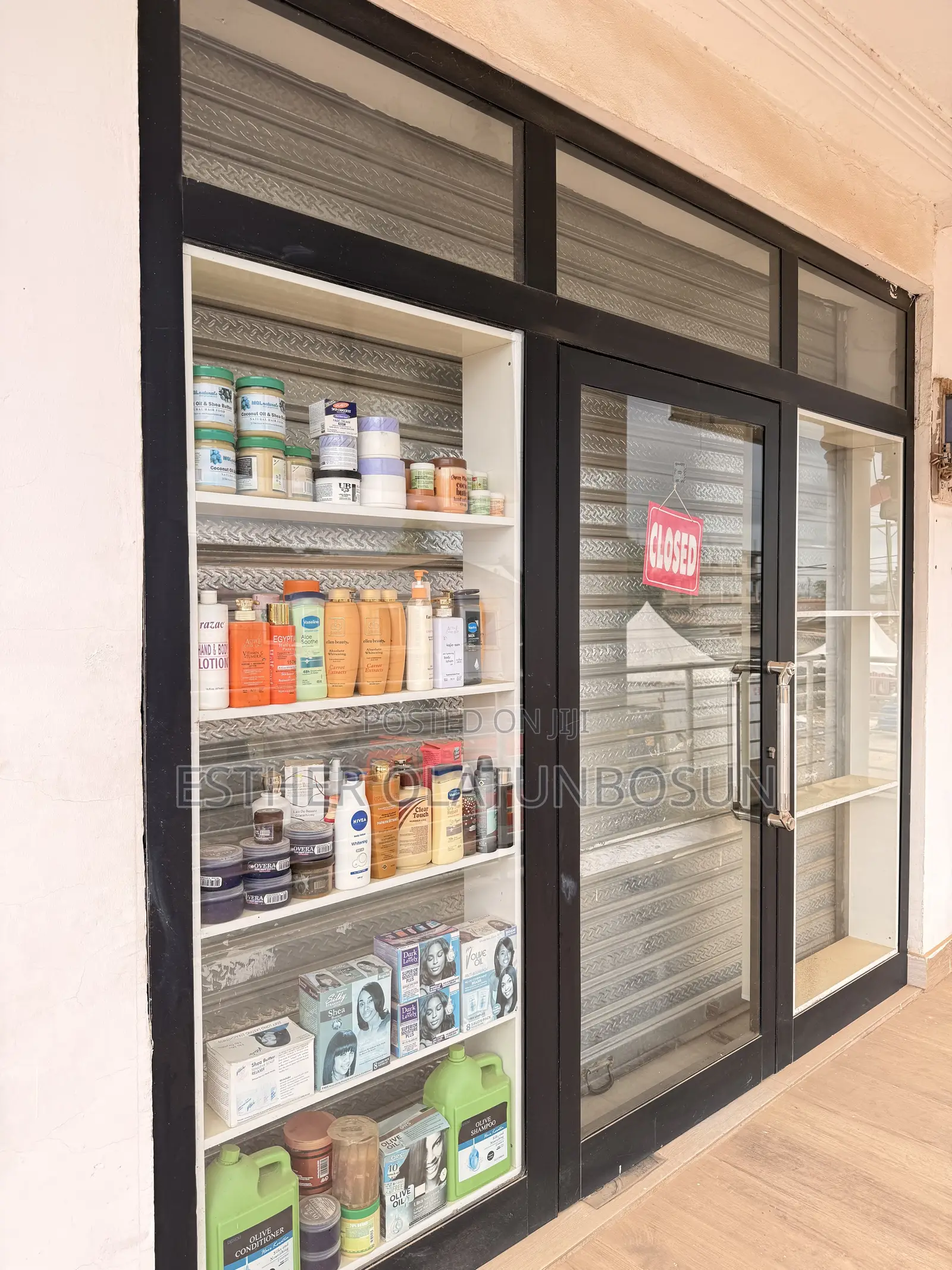 Shop Front Glass Door